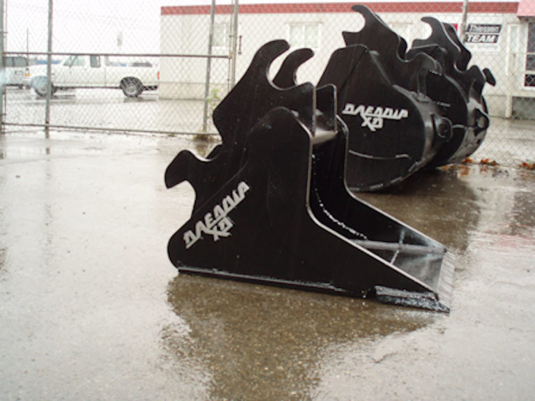 Concrete Removal Bucket Excavators and Wheel Loader Attachments